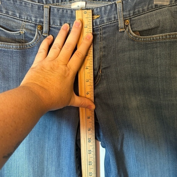 Eddie Bauer Women’s Size 8 Long Curvy Boot Cut Jeans - Picture 6 of 10